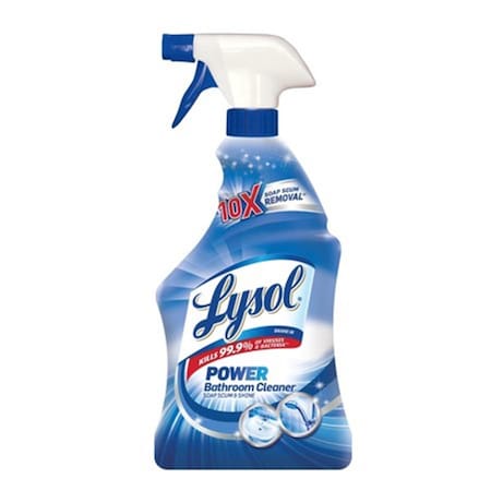 RECKITT BENCKISER Reckitt Benckiser 22 oz Lysol Power Bathroom Cleaner Spray RE572492